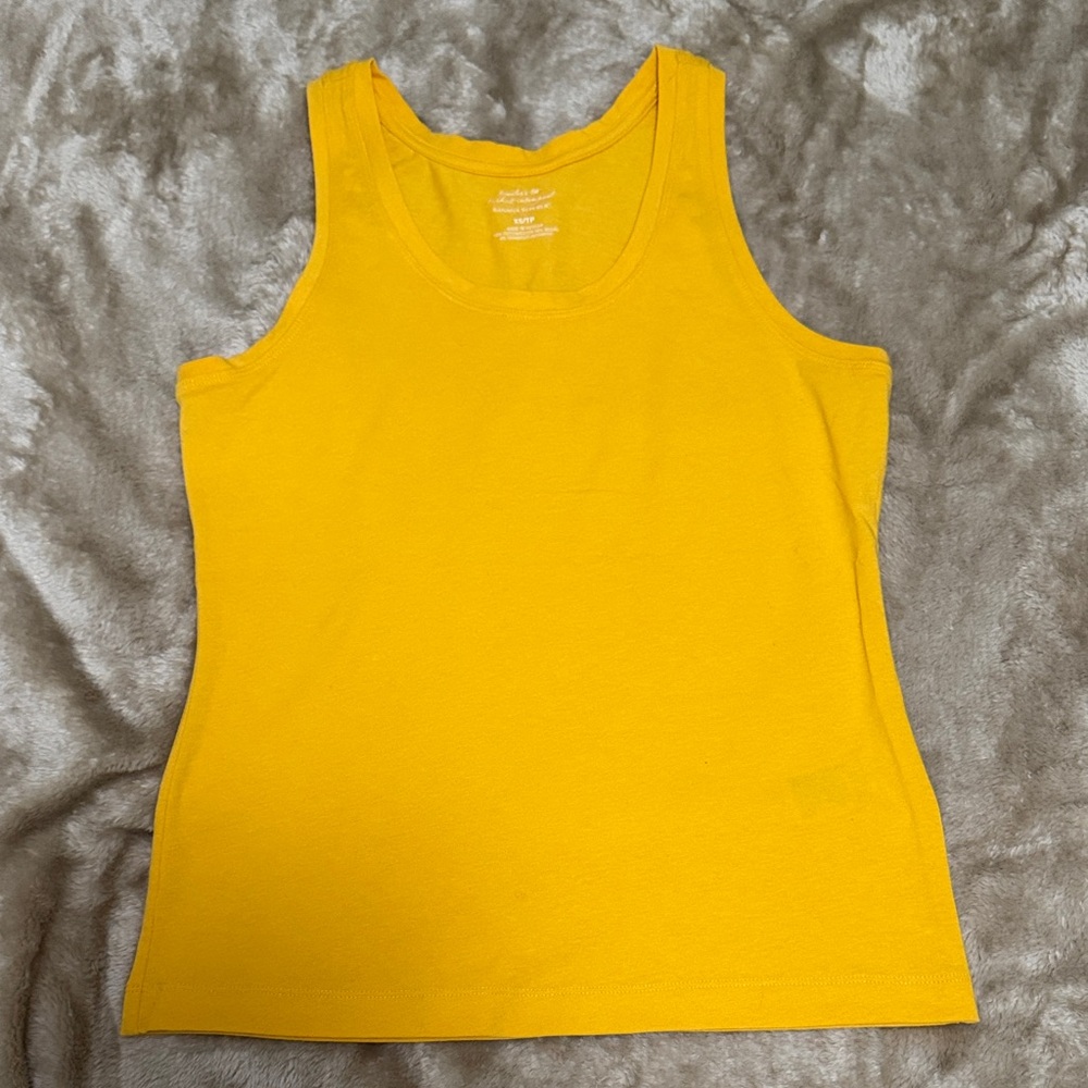 Banana Republic Vibrant mustard Tank Top